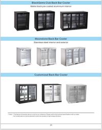 Nevera barra bar colores